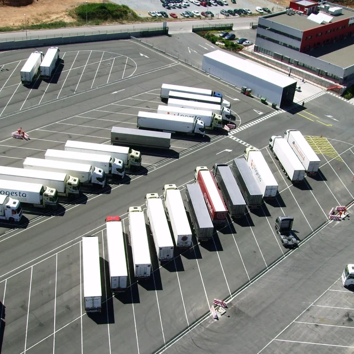 parking vigilado para camiones